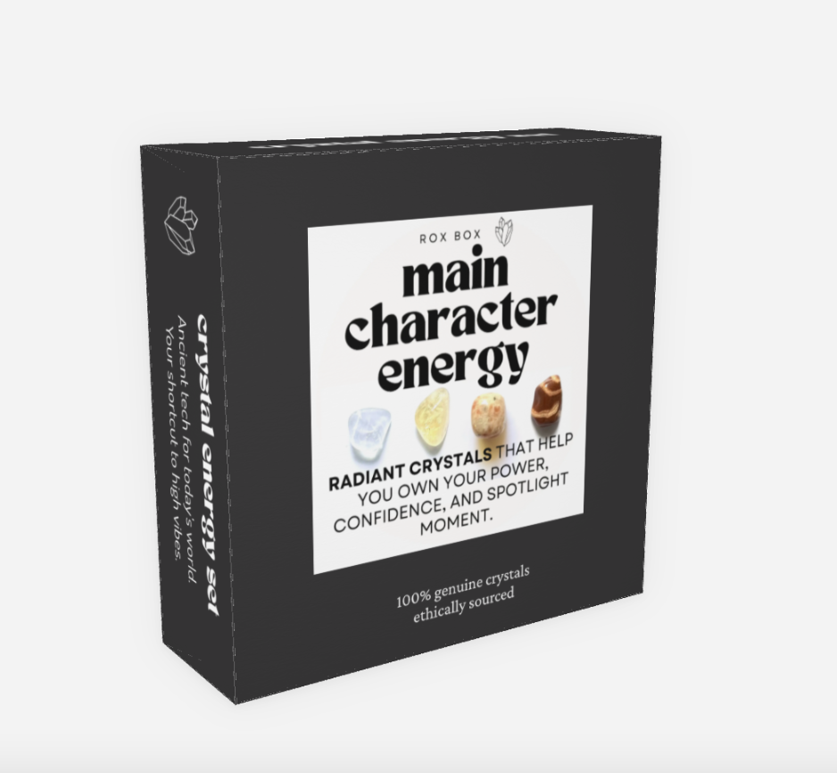main character energy - crystals for empowerment