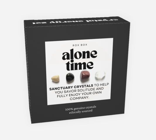 alone time - crystals for recharging - cheeky gift funny gift