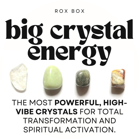 big crystal energy – Confidence + Manifestation Crystal Collection for Main Character Energy