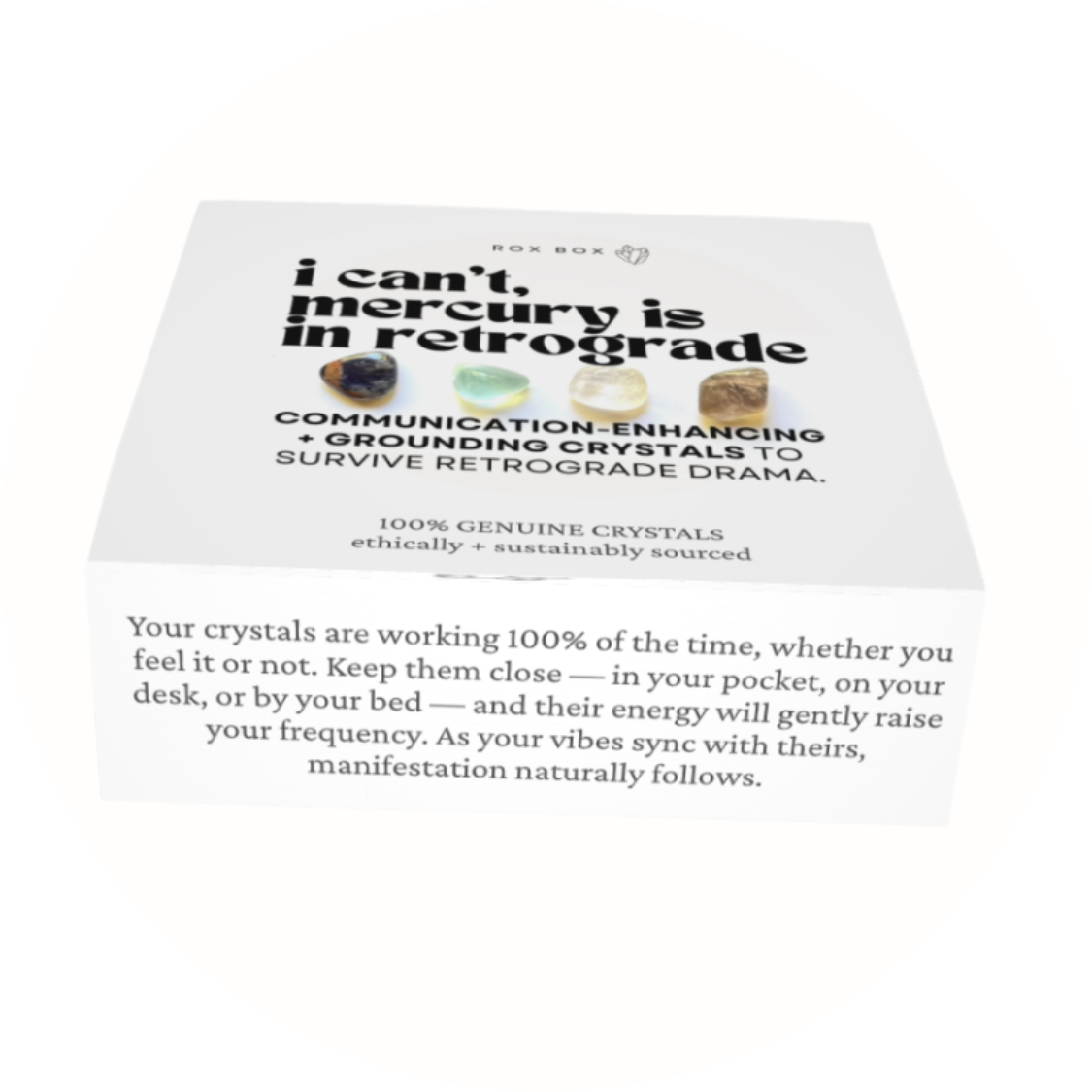 I can’t, mercury is in retrograde