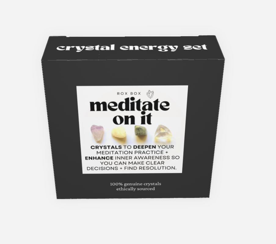 meditate on It - crystal gift for enhanced meditation - metaphysical gift