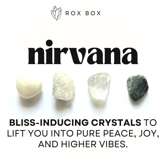 nirvana - crystals for bliss and joy - cheeky gift funny gift