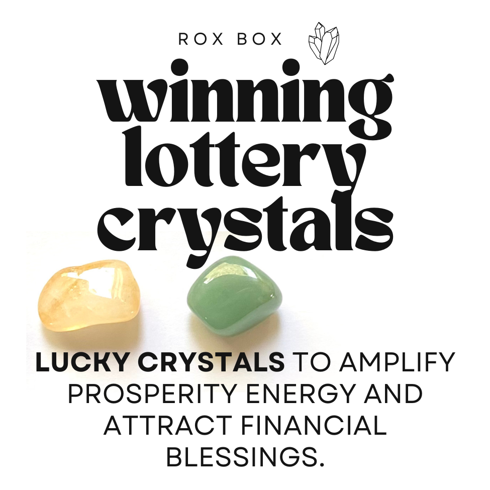 winning lottery crystals
