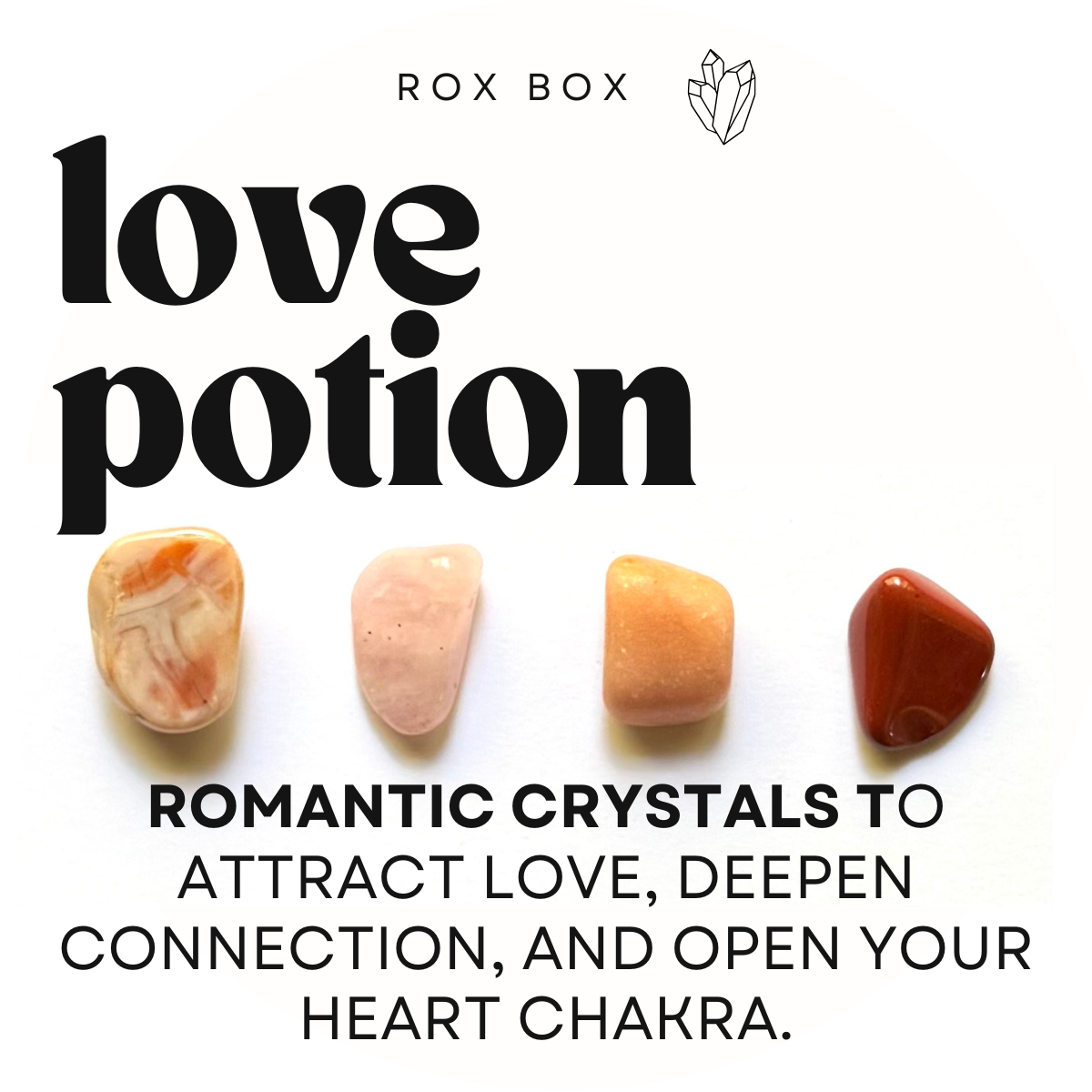 love potion - crystal gift to attract love - cheeky gift witchy gift