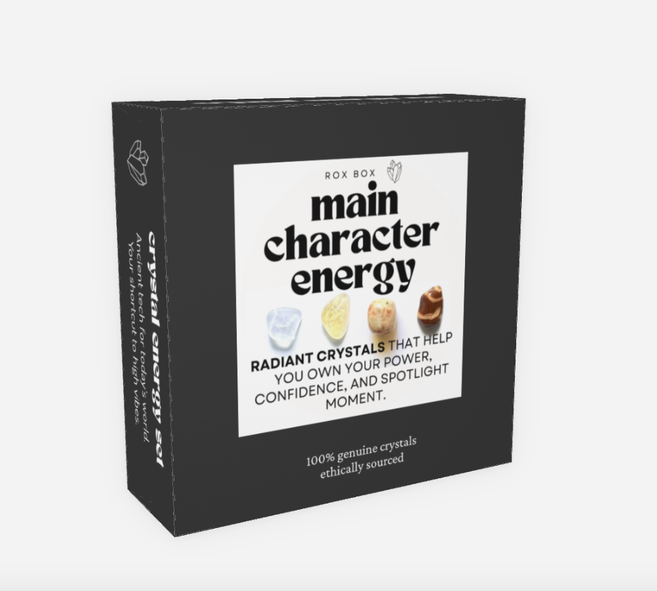 main character energy - crystals for empowerment