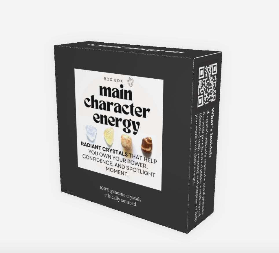 main character energy - crystals for empowerment