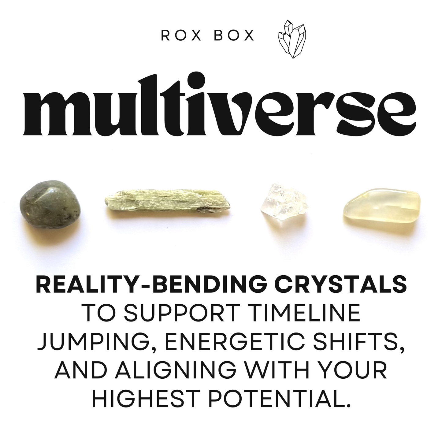 multiverse - crystals for expansion - cheeky gift funny gift