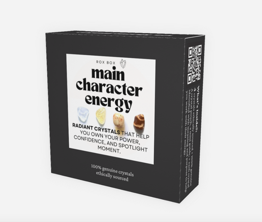 main character energy - crystals for empowerment