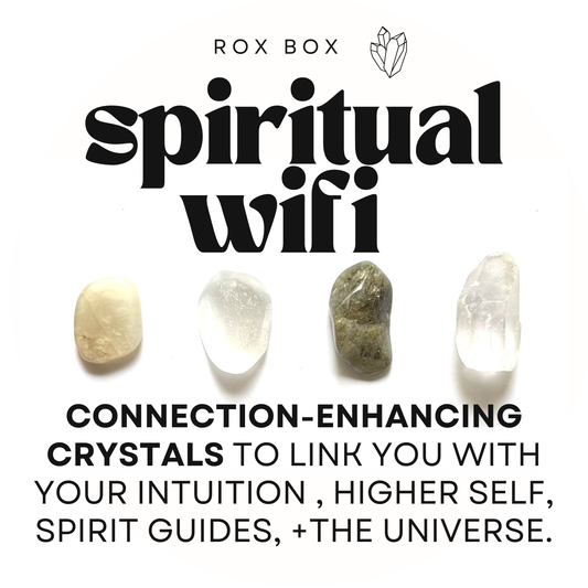 spiritual WiFi - crystal gift for - intuition - cheeky gift witchy gift