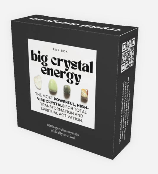 big crystal energy  – Confidence + Manifestation Crystal Collection for Main Character Energy