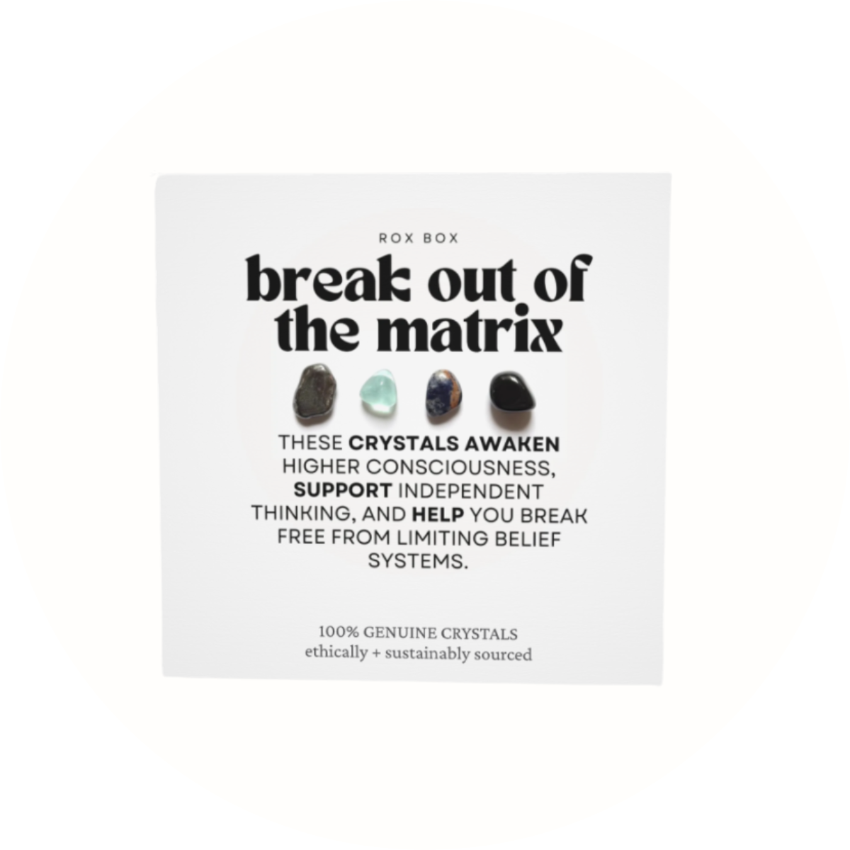 break out of the matrix