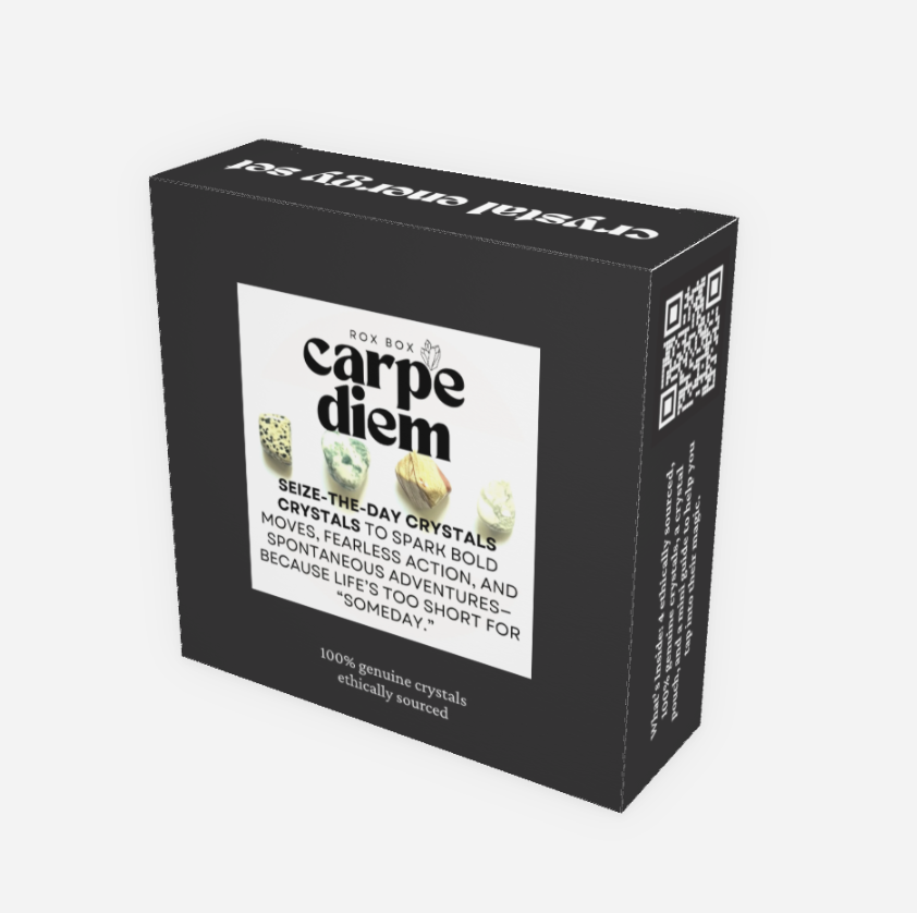 carpe diem - crystals for bold moves - fun cheeky gift