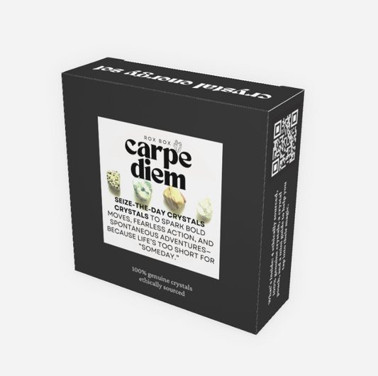 carpe diem - crystals for bold moves - fun cheeky gift