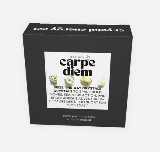 carpe diem - crystals for bold moves - fun cheeky gift