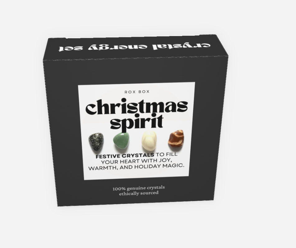 christmas spirit - crystals for joy and celebration - cheeky gift funny gift