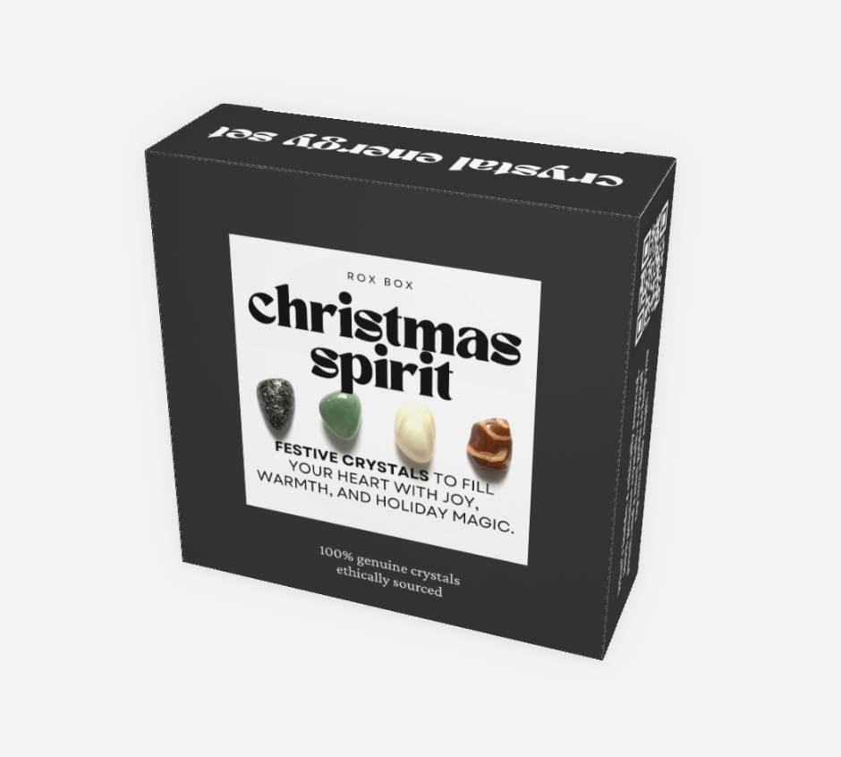 christmas spirit - crystals for joy and celebration - cheeky gift funny gift