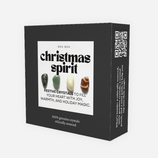 christmas spirit - crystals for joy and celebration - cheeky gift funny gift