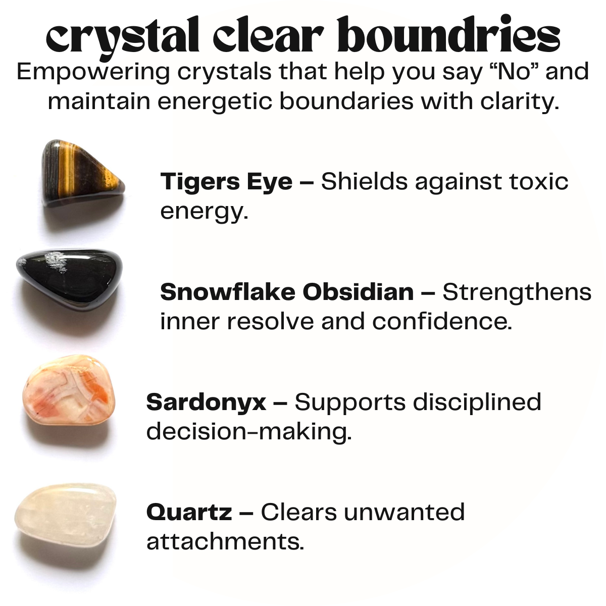 crystal clear boundaries