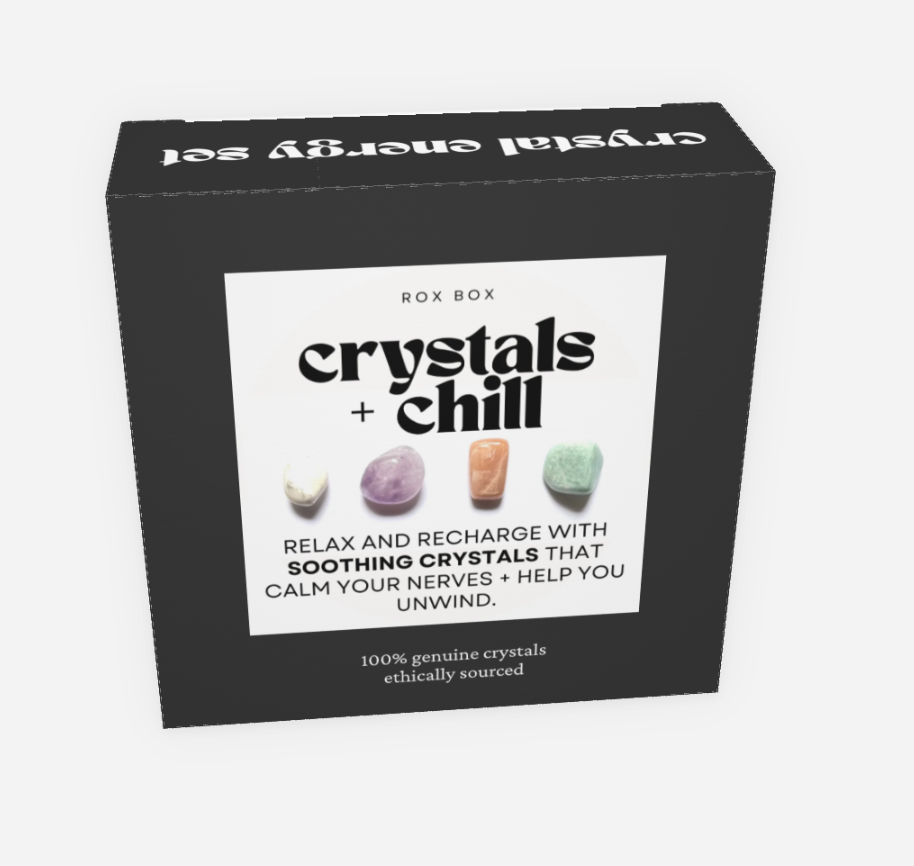 crystals + chill - crystals for relaxation | cheeky gift funny gift
