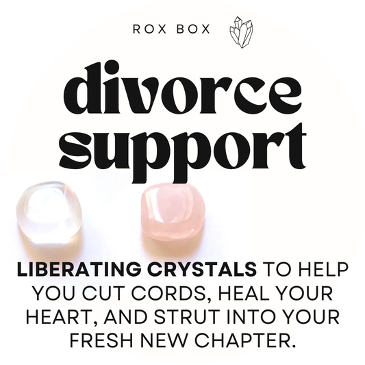 divorce support crystals