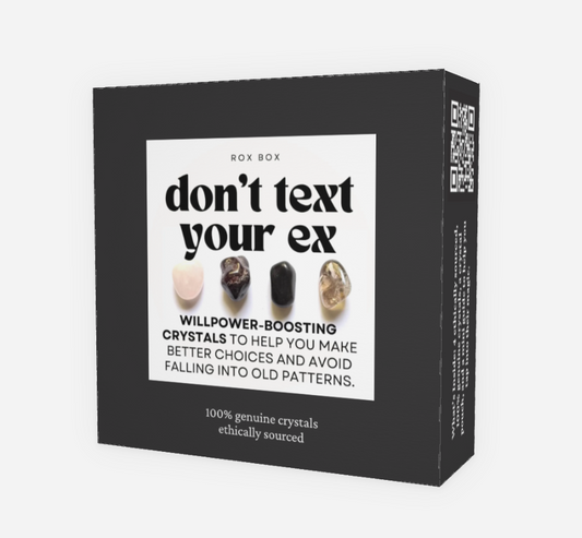 don't text your ex - crystals for healing + closure | break up gifts