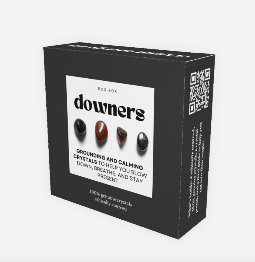 DOWNERS - calming crystal gift set | cheeky gift witchy