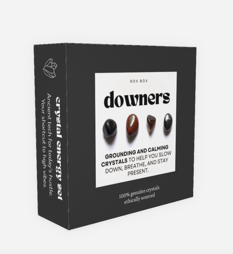 DOWNERS - calming crystal gift set | cheeky gift witchy