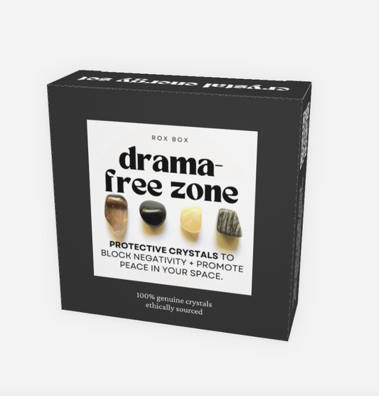 drama-free zone - crystal gift for protection | cheeky funny gift