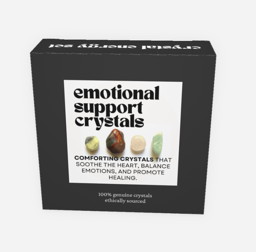 emotional support crystals - crystal gift for comfort | cheeky gift wellness gift