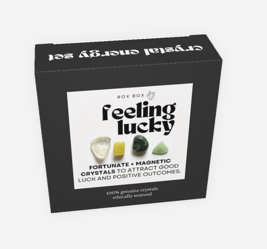 feeling lucky - crystals for good fortune | cheeky gift funny gift