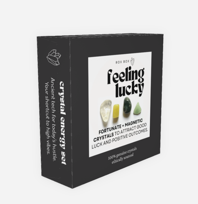 feeling lucky - crystals for good fortune | cheeky gift funny gift