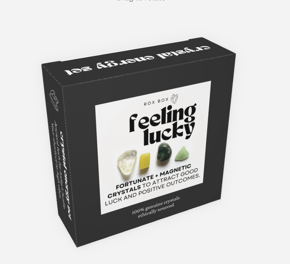 feeling lucky - crystals for good fortune | cheeky gift funny gift