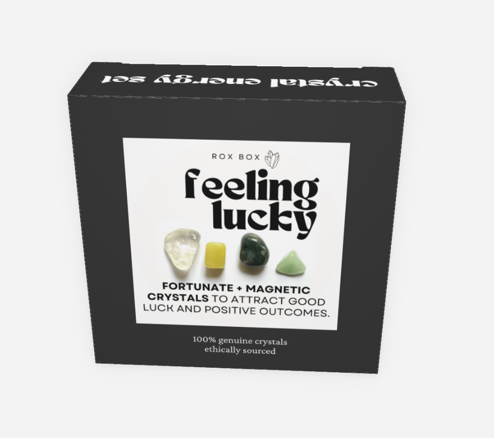 feeling lucky - crystals for good fortune | cheeky gift funny gift