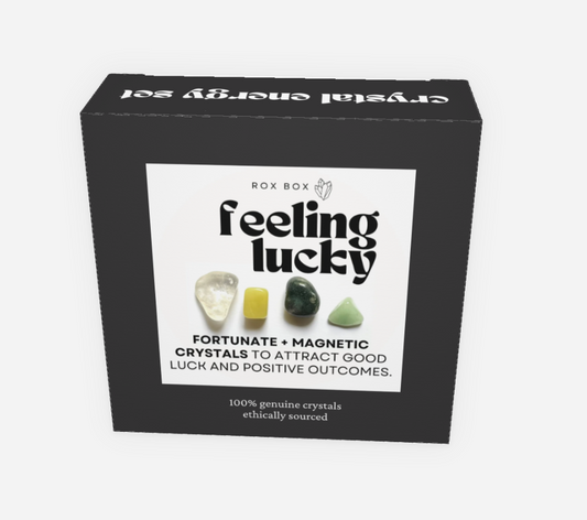 feeling lucky - crystals for good fortune | cheeky gift funny gift