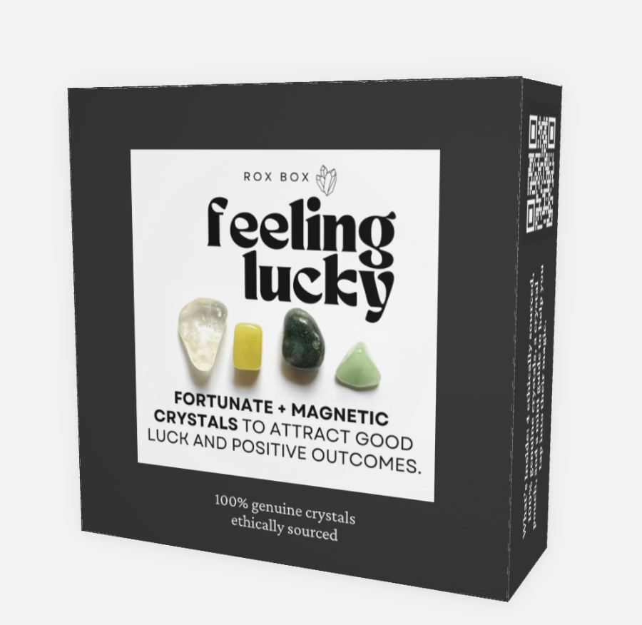 feeling lucky - crystals for good fortune | cheeky gift funny gift