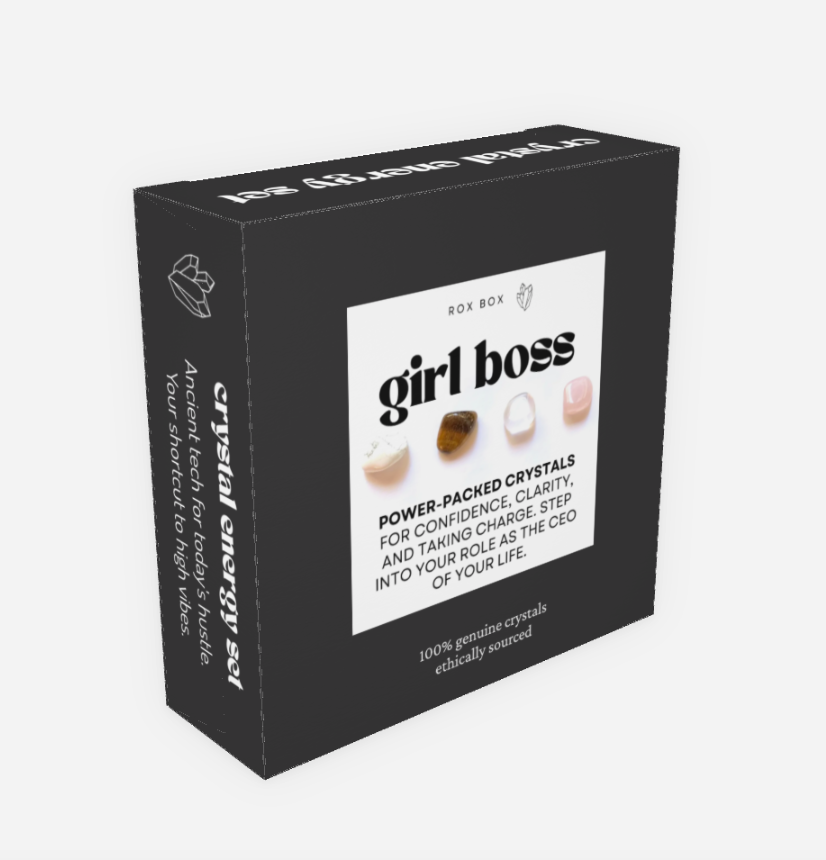 girl boss - crystal gift for confidence - cheeky gift unique giftfunny gift