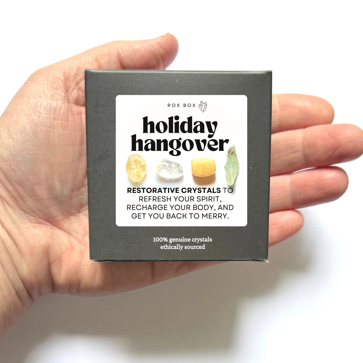 Holiday and Hostess  X Crystal Energy Sets - gemstone holiday magic, hostess energy, and a little crystal-powered good cheer