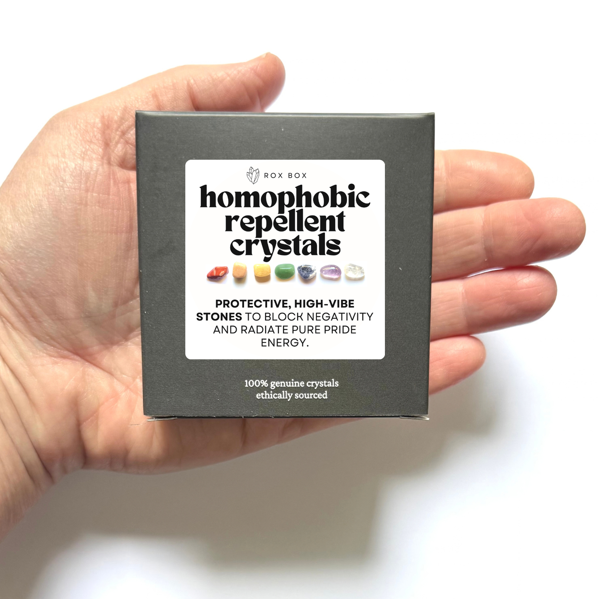 LGBTQ+ Crystal Collections - crystal set for love, acceptance, pride, support