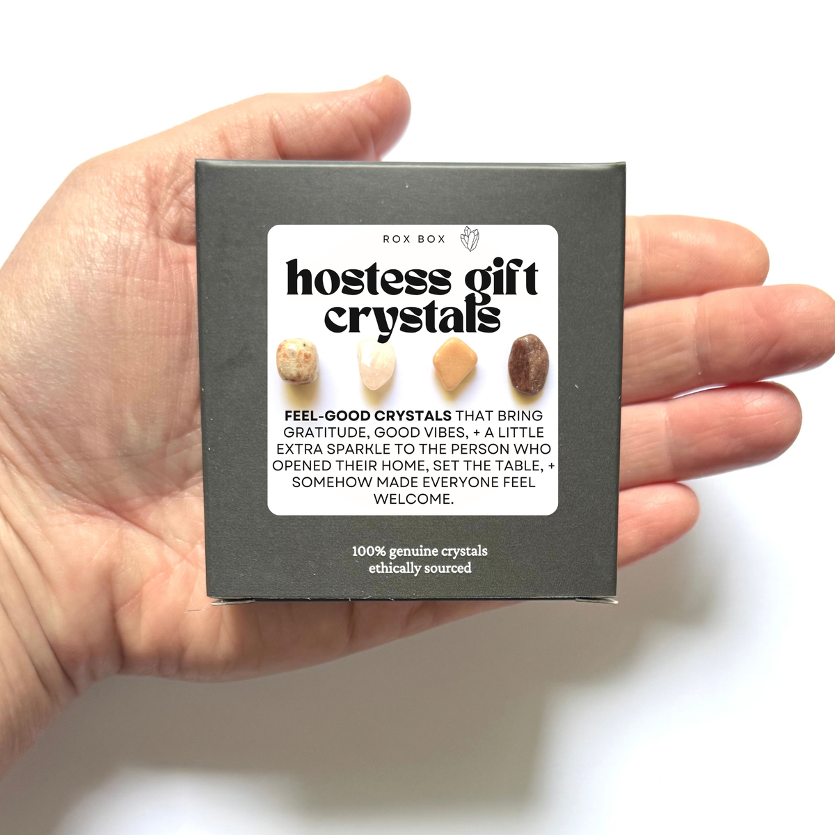 Holiday and Hostess  X Crystal Energy Sets - gemstone holiday magic, hostess energy, and a little crystal-powered good cheer
