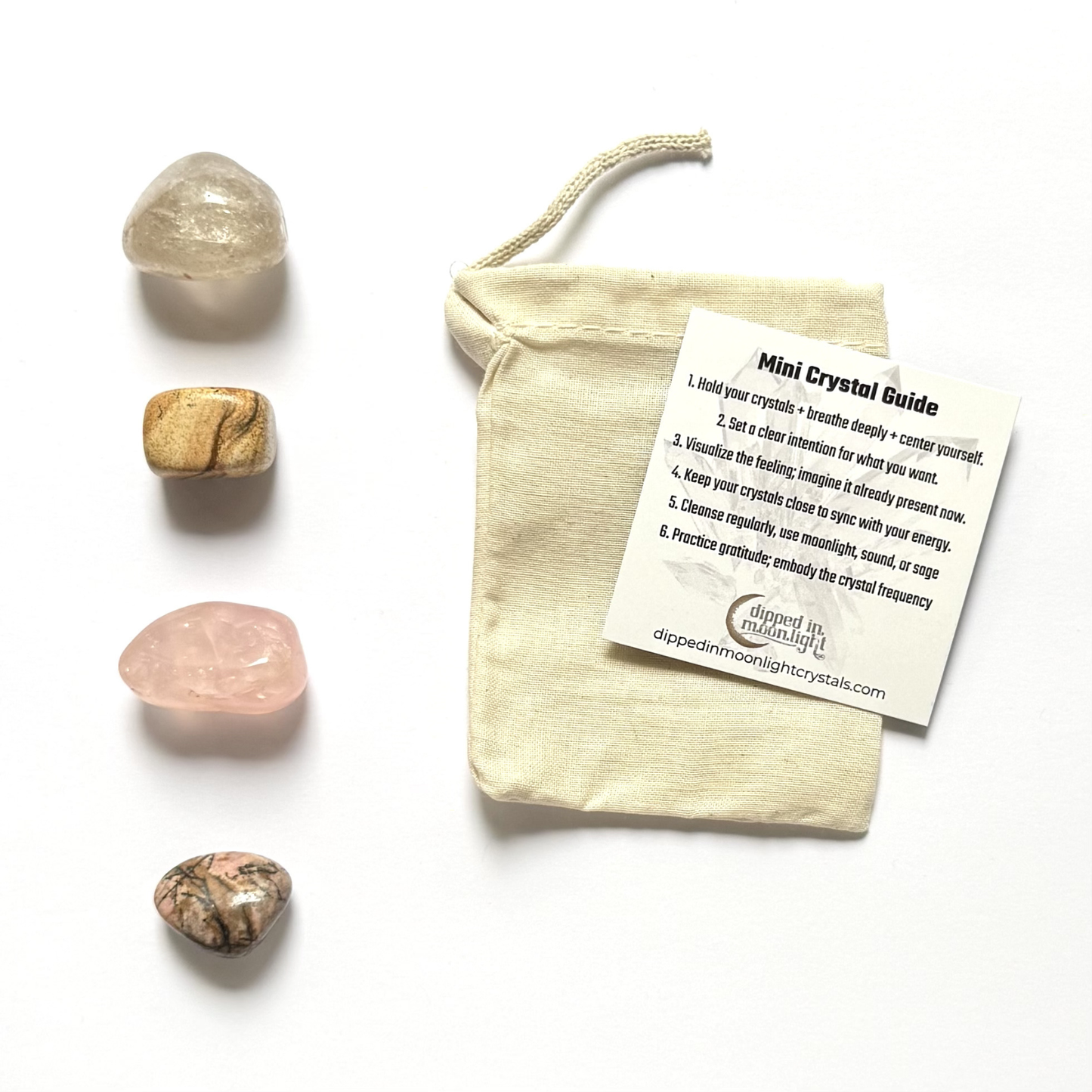 hot mess healing - crystal gift for comfort and healing - cheeky gift wellness gift