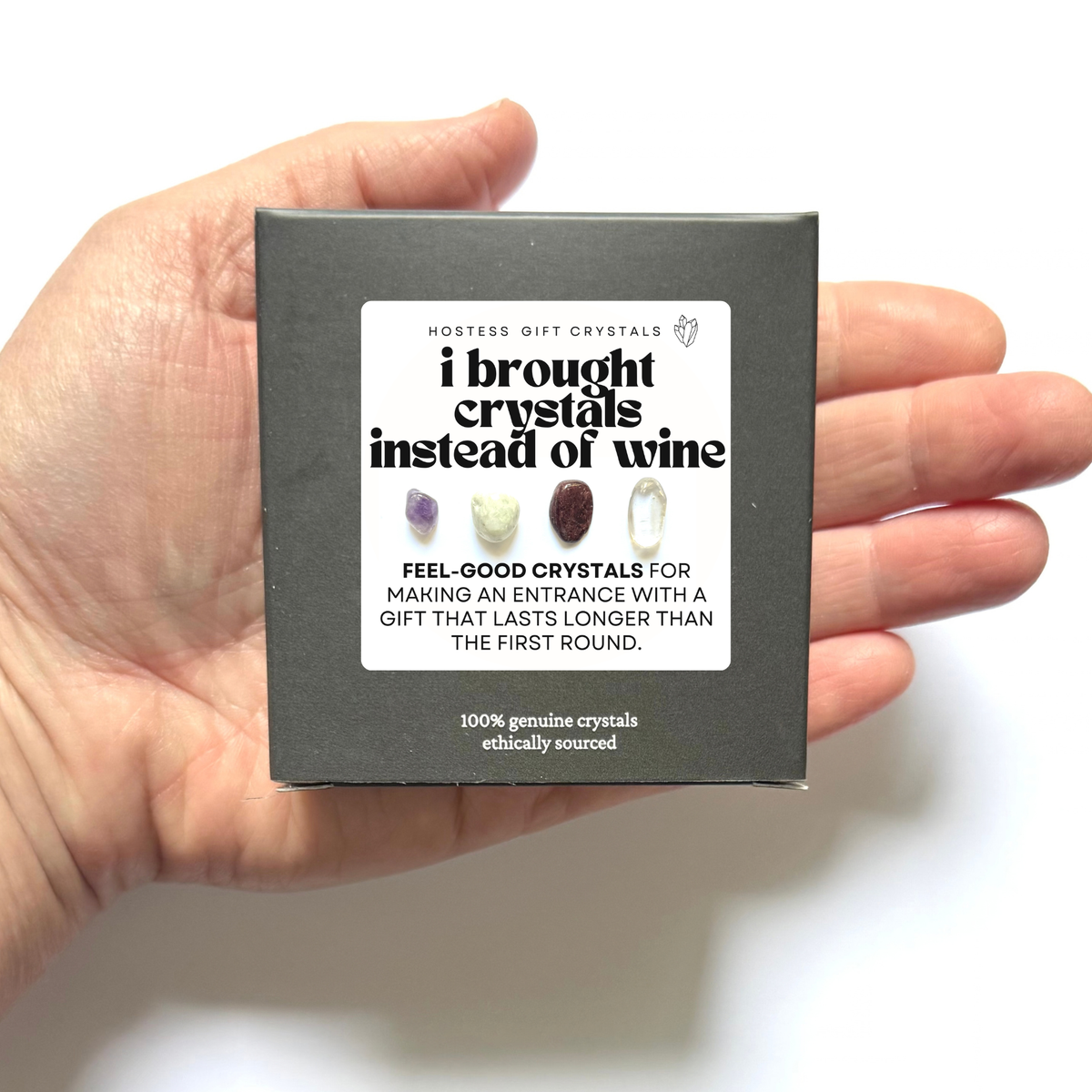 Holiday and Hostess  X Crystal Energy Sets - gemstone holiday magic, hostess energy, and a little crystal-powered good cheer