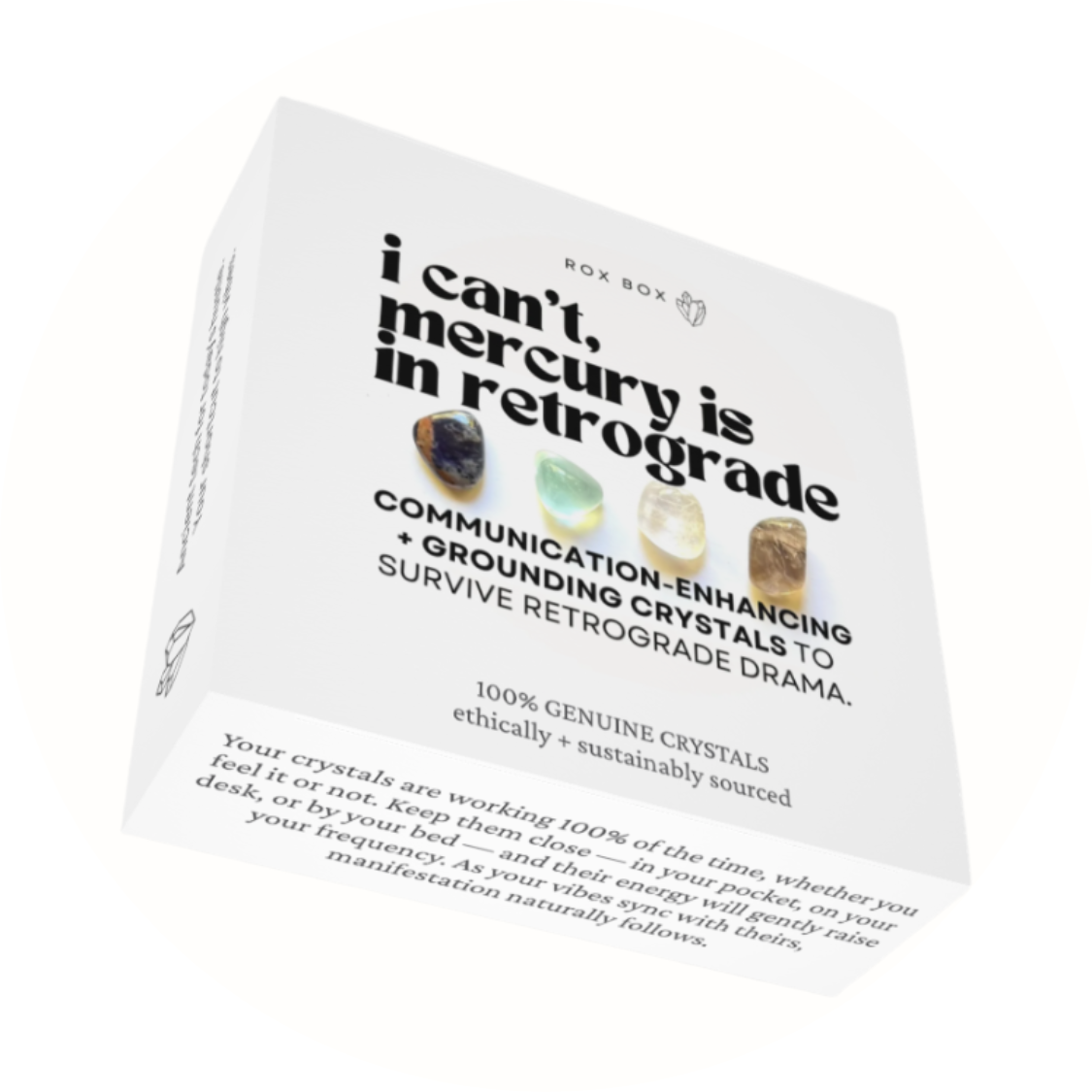 I can’t, mercury is in retrograde