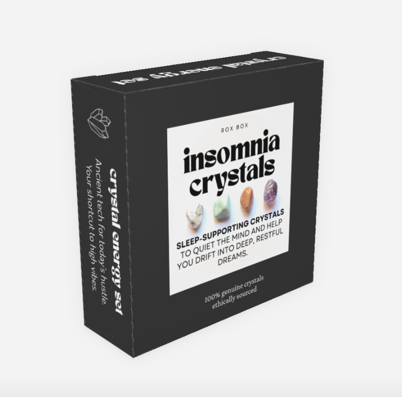 insomnia crystals - crystals for restful sleep - cheeky gift funny gift
