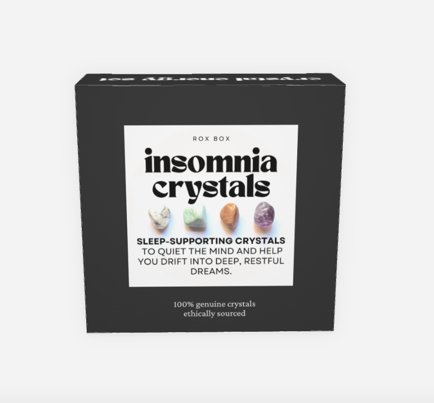 insomnia crystals - crystals for restful sleep - cheeky gift funny gift