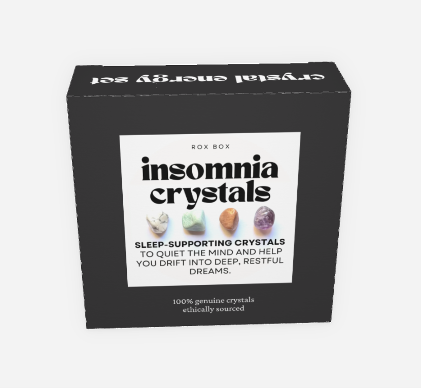 insomnia crystals - crystals for restful sleep - cheeky gift funny gift