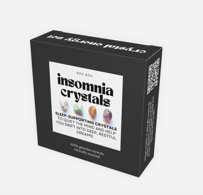 insomnia crystals - crystals for restful sleep - cheeky gift funny gift