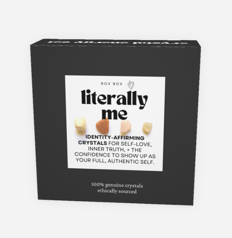 literally me - crystal gift for authenticity - cheeky gift funny gift