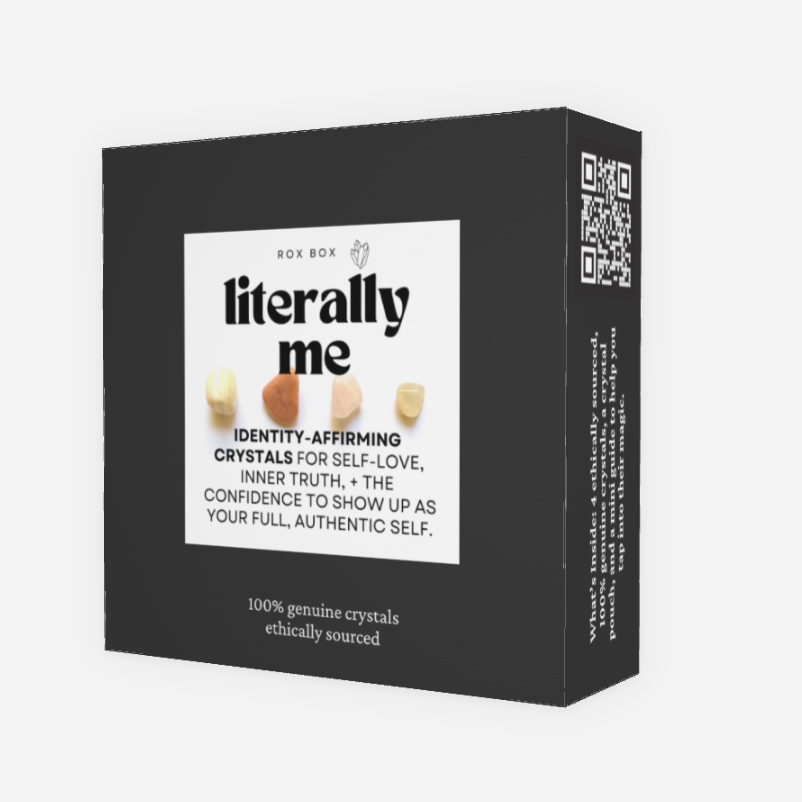 literally me - crystal gift for authenticity - cheeky gift funny gift