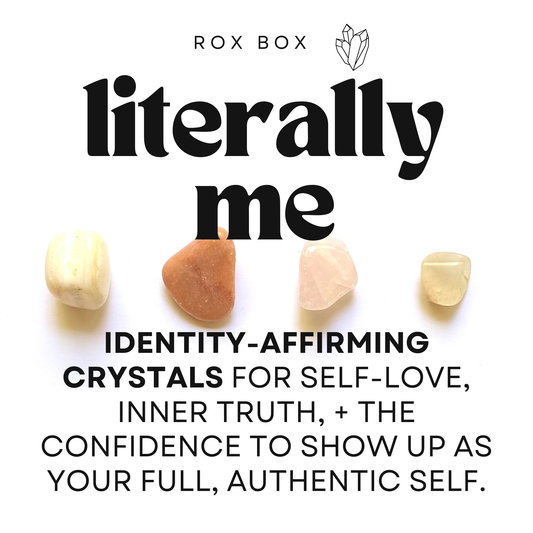 literally me - crystal gift for authenticity - cheeky gift funny gift