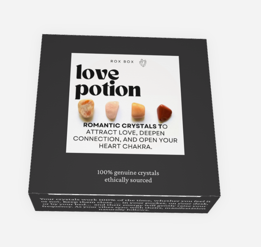 love potion - crystal gift to attract love - cheeky gift witchy gift